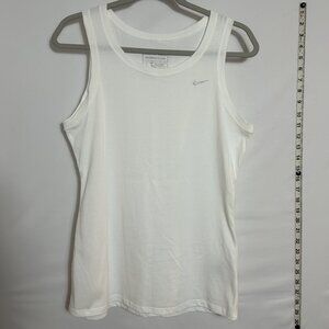 Nike "Fit Dry"‎ Sports Tank Vintage 2000s BNWOT white dry-fit tank L